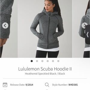 Lululemon Scuba Hoodie II